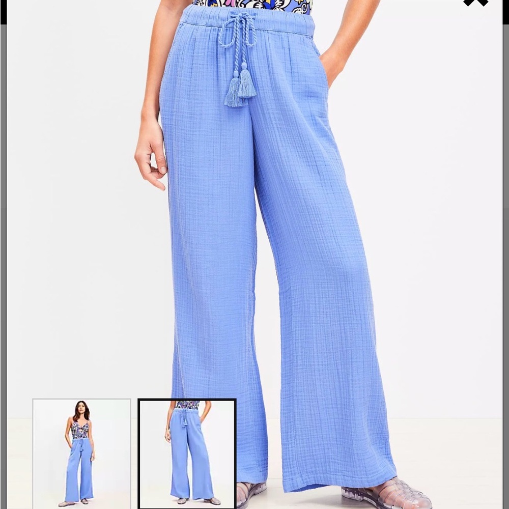 LOFT Triple Cloth Pant Set - Picture 2 of 10